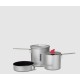 PRIMUS ESSENTIAL TREK POT SET - Set pentole da campeggio in alluminio