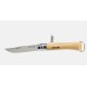 OPINEL N°10 INOX CAVATAPPI/APRIBOTTIGLIE - Coltello cavatappi/apribottiglie in acciaio inox