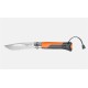 OPINEL N°08 OUTDOOR - Coltello chiudibile in acciaio inox da attività outdoor
