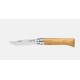 OPINEL N°08 ROVERE - Coltello monolama chiudibile con manico in legno