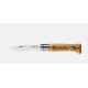 OPINEL N°08 ANIMALIA CAMOSCIO - Coltello monolama con incisione sul manico