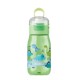 ZOKU GULP GREEN DINO - Bottiglia con flip per bambini