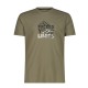 CMP MAN T-SHIRT - Maglietta piquet stampa adventure