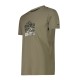 CMP MAN T-SHIRT - Maglietta piquet stampa adventure
