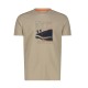 CMP MAN T-SHIRT - Maglietta piquet stampa adventure