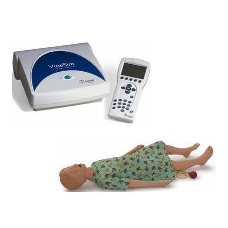 Manichino corpo intero Laerdal NURSING KID VITALSIM