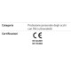 NERI ET-81BS/C - Occhiale di protezione a stanghetta