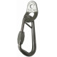Placchetta con moschettone Raumer WING Ø10 SAFETY