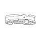 Imbottitura sottile Petzl ECRIN ROC/ST