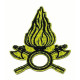 Logo fiamma OW PER CASCO VVF REFLEX