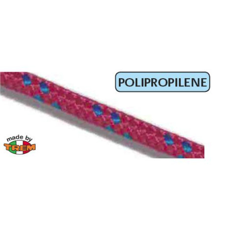 Doppia treccia polipropilene Trem SPECIAL TREM ROSSO/BLU