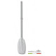 Remetto fisso in alluminio Trem CON PALA IN PLASTICA 110 CM