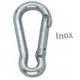Moschettone acciaio inox Trem A PERA 100/120/175 MM