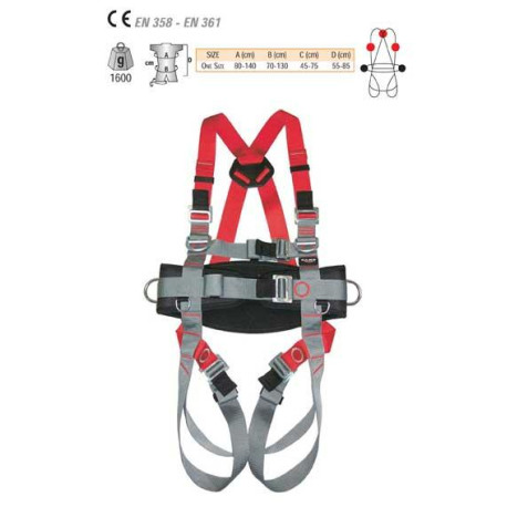 Imbragatura anticaduta Camp VERTICAL 2 PLUS