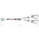 Assorbitore di energia in corda Camp LIMITED LANYARDS+981+2x2017