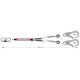 Assorbitore di energia in corda Camp LIMITED LANYARDS+1115+2x984